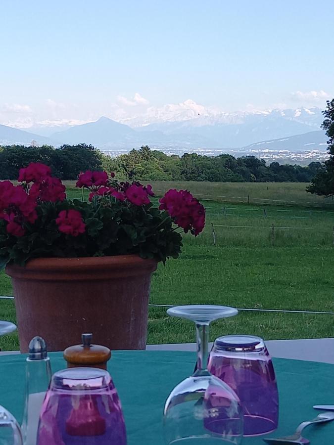 Auberge Des Chasseurs Échenevex Exteriör bild